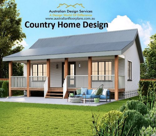 house plan on stumps - 2 bedroom